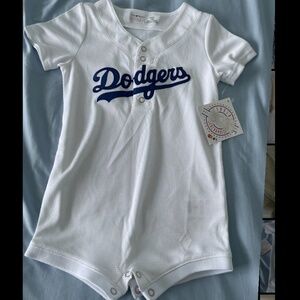 ( Authentic ) Los Angeles Dodgers Baby Romper
